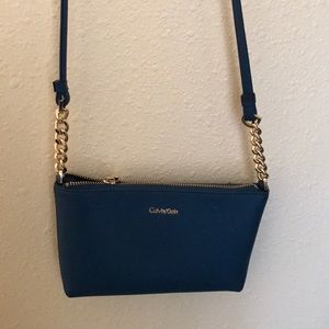Gently used Calvin Klein cross body purse
